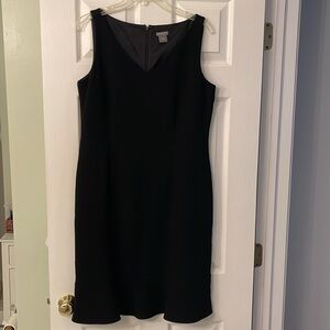 Ann Taylor Classic Black Sleeveless Dress size 12P